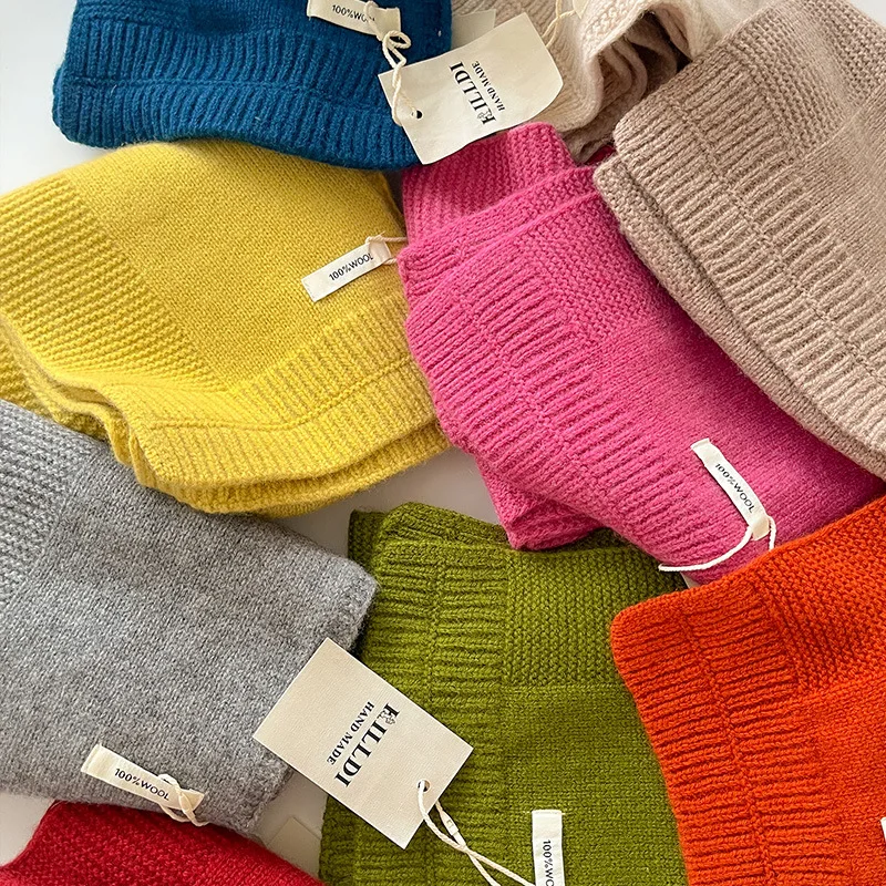 Шарф из 100% шерсти женский утолщенный кашемировый зимний шарф со шрамами модные