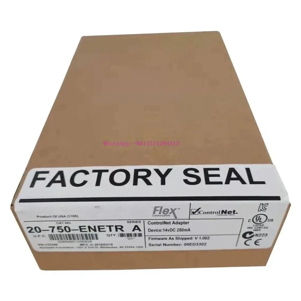 Новый заводской герметичный модуль 20-750-ENETR SER A PowerFlex 750 2-P ENet/IP