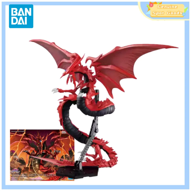Фото Оригинальный Bandai Yu-Gi-Oh! Аниме-фигурка FRS EGYPTIAN GOD-SLIFER THE SKY DRAGON, модель для коллекционирования, подарок для детей, любителей игрушек и хобби №1