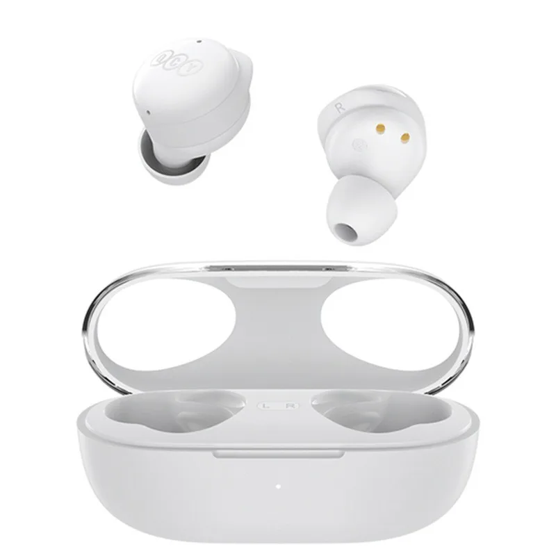 

QCY T17S TWS Bluetooth 5.2 Earphone QCC APT AAC HiFi Stereo CVC8.0 Noise Cancellation HD Calls Touch Control Gaming Headphone
