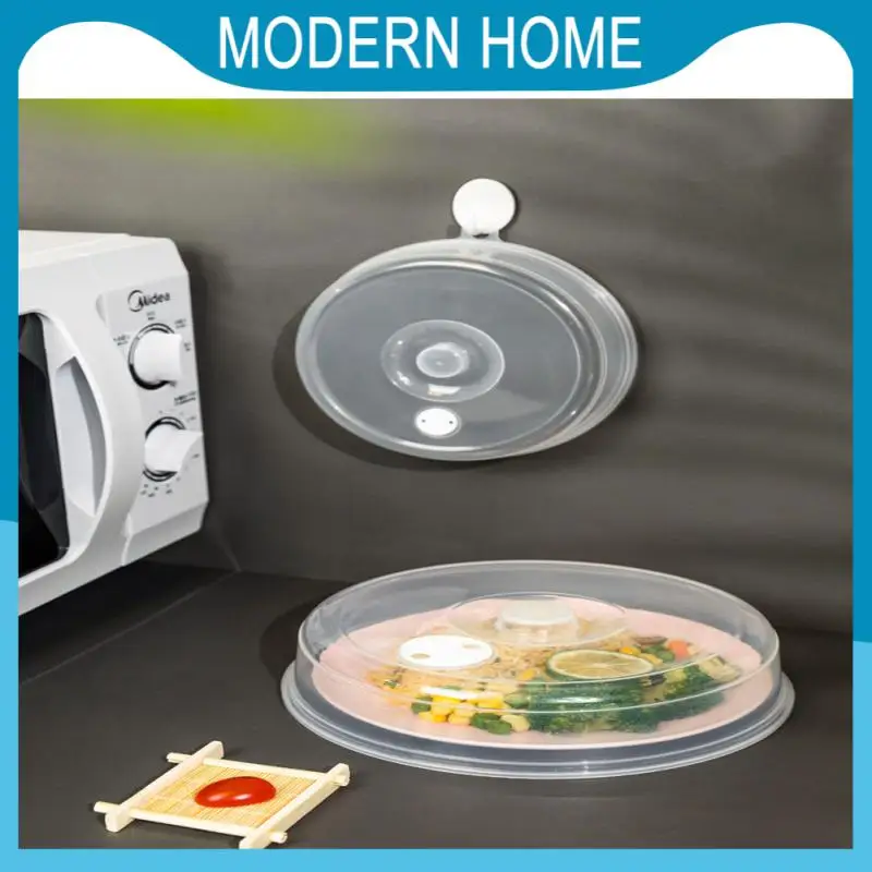 

Anti-splash Food Preservation Cover Stackable Heating Sealing Cover Safe Vent Special Heating Heating Sealing Lids Save Space