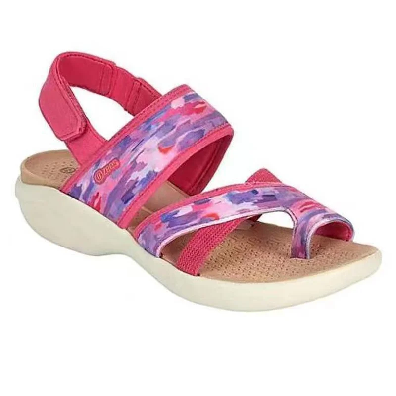

Summer Wedges Shoes for Women Sandals Solid Color Casual Ladies Platform Ethnic Slip-on Female Beach Footwear Mujer Zapatos