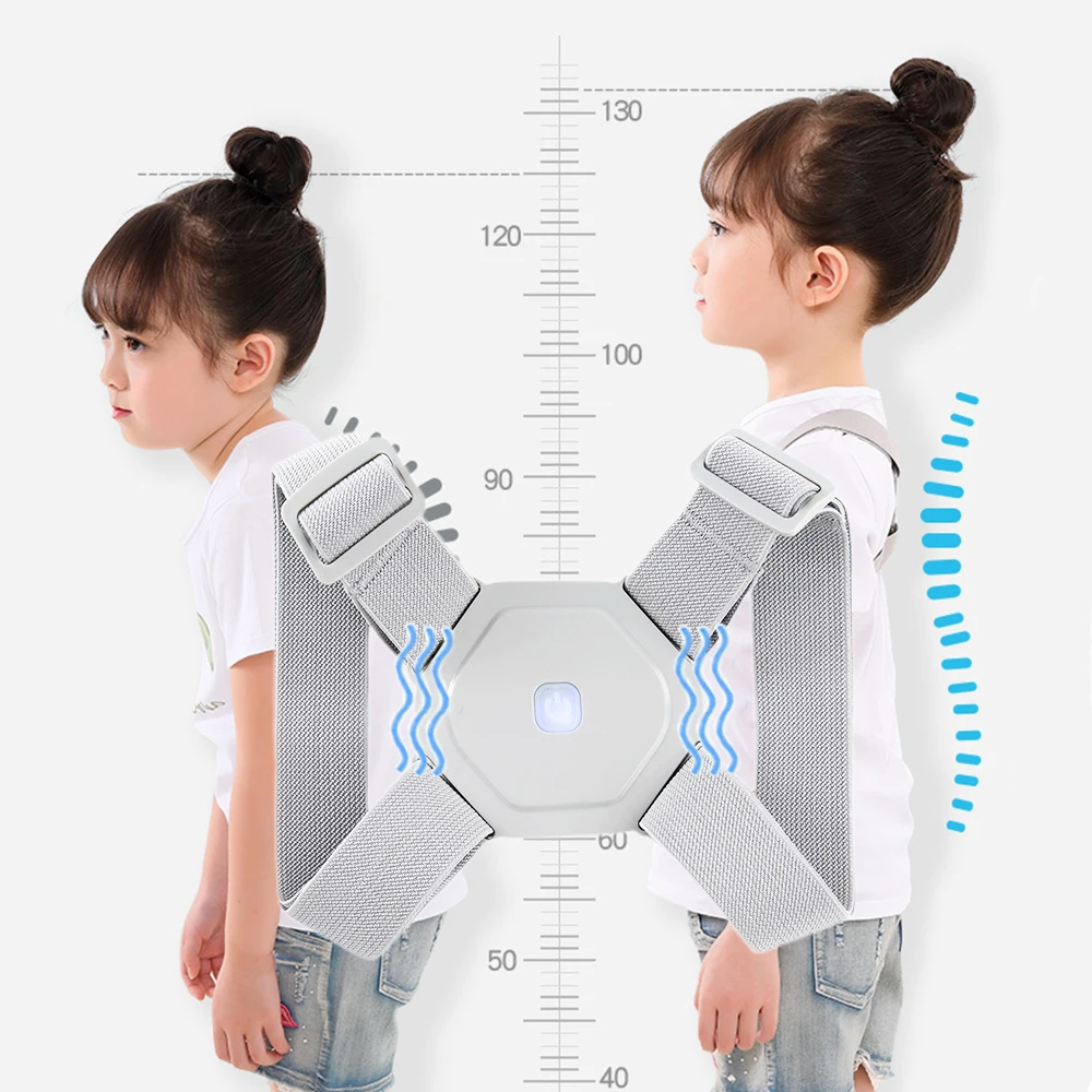 

Умный корректирующий пояс с датчиком ортоза, невидимое напоминание, для взрослых и детей, сидящий, осанка, умный Корректор осанки