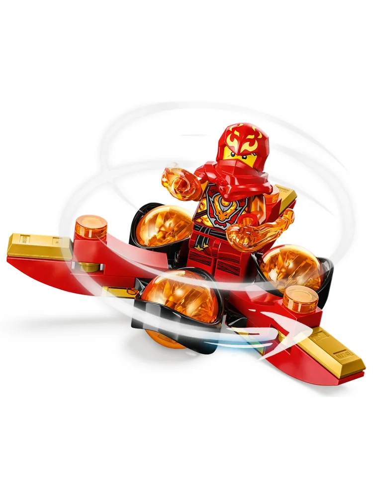 LEGO 71777 NINJAGO Kai's Dragon Power Spinjitzu флип красный ниндзя игрушка набор для строительства