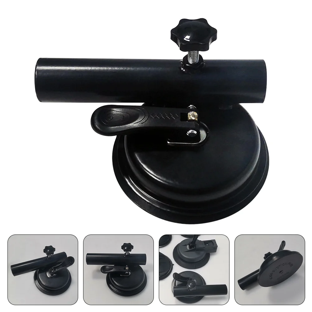 

Flagpole Pole Flag Bracket Car Holder Suction Stand Cup Base Holders Mount Metal Mounting Supplies Stands Multi Use Aluminum