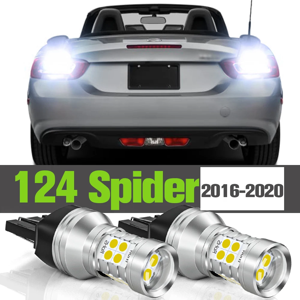 

2x LED Reverse Light Accessories Backup Lamp For Fiat 124 Spider 2016 2017 2018 2019 2020