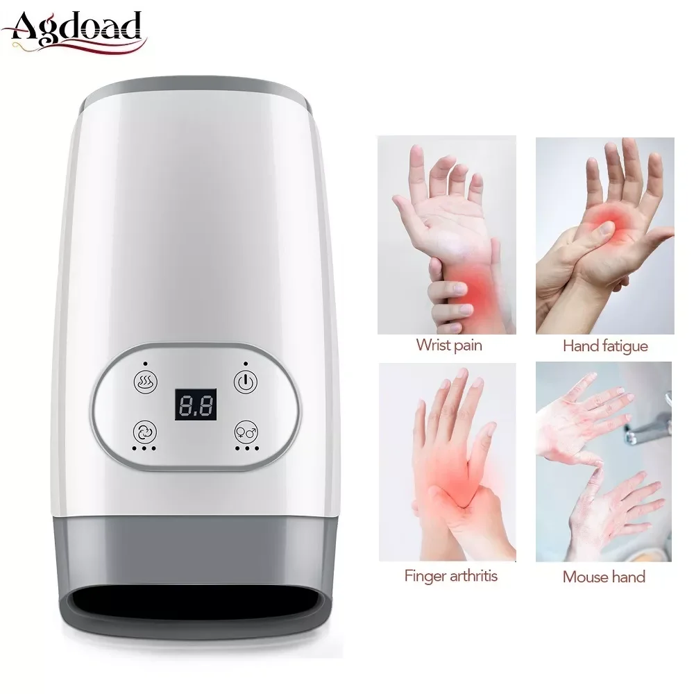 

Electric Hand Massage Device Heat Air Compression Palm Finger Wrist Hot Compress Relax Arthritis Pain Relief Girlfriend Gift