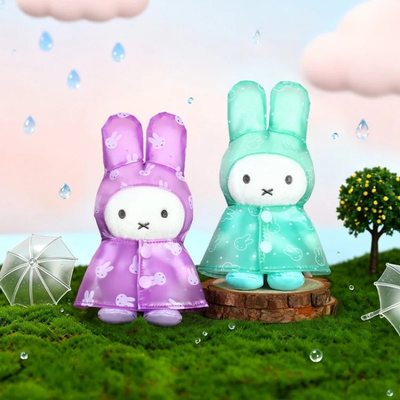 Оригинальный плюшевый брелок Vipo Miffy из серии «Дождевик», милый плюшевый кукольный брелок-сюрприз, подвеска для сумки, рюкзака, автомобильных ключей, украшение для телефона (art.: 3920dc7679698) - 3920dc7679698