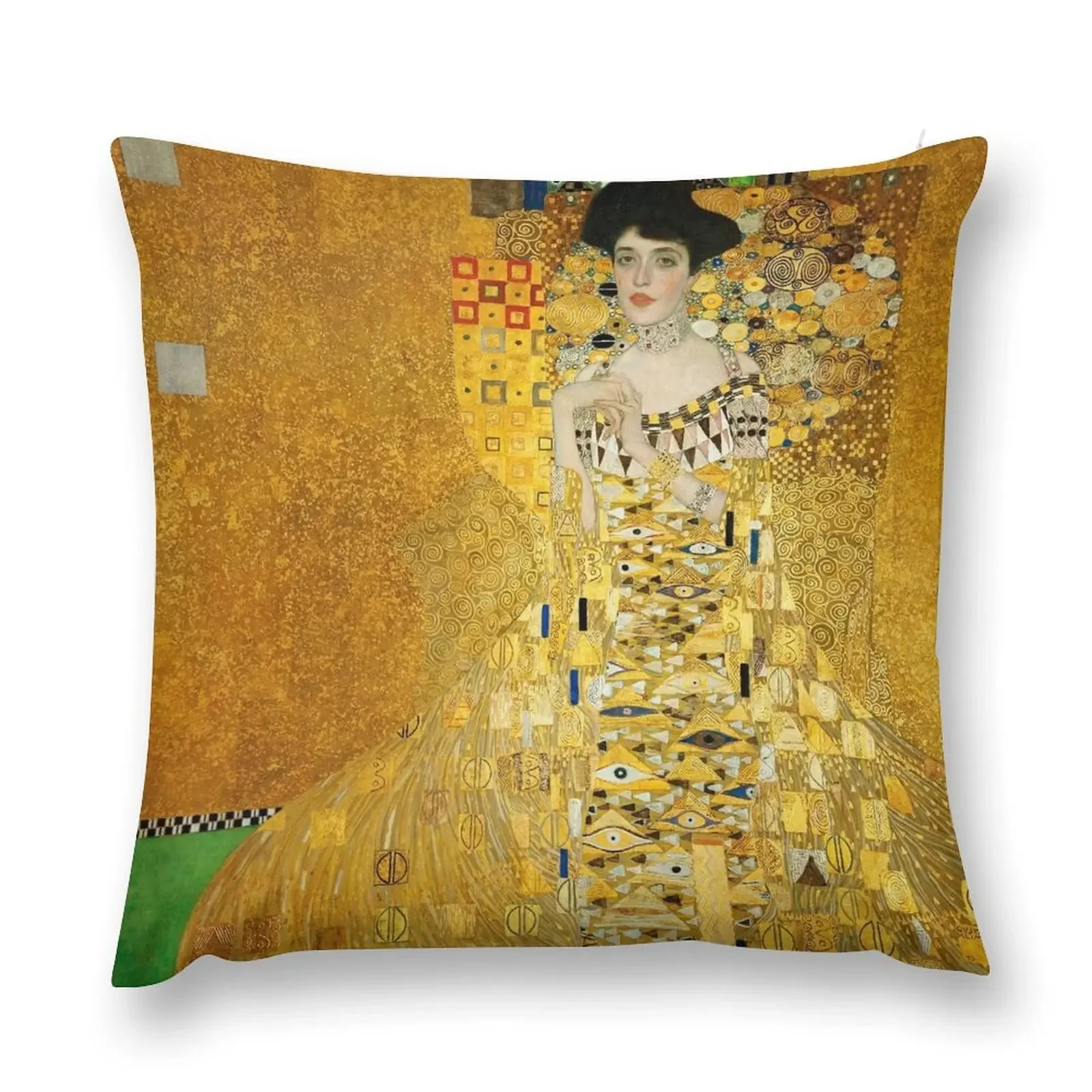 Винтажная подушка Gustav Klimt с портретом Адель Bloch Bauer 197 чехол для подушки дивана