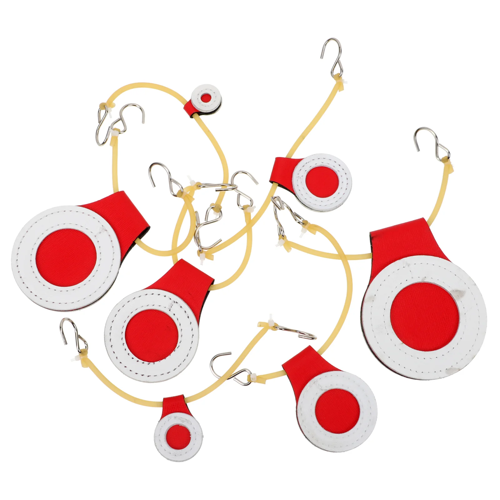 

7 Pcs The Tree Shooting Practice Exercise Accessories Sturdy Super Fiber Practical Hanging Game Targets