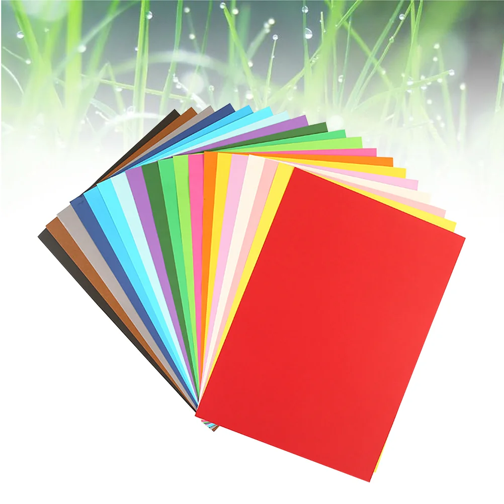 

100pcs Origami Papers Color Colorful Hand Craft Paper Manual Cutting Folding Paper Sheet for Office School Statiionary ( Mixed