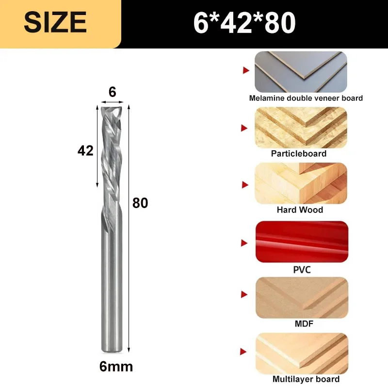 

Vsharp 2F Вверх и вниз фреза сжатая вольфрамовая концевая фреза твердосплавная фреза для меламиновой двойной шпоновой доски твердой древесины