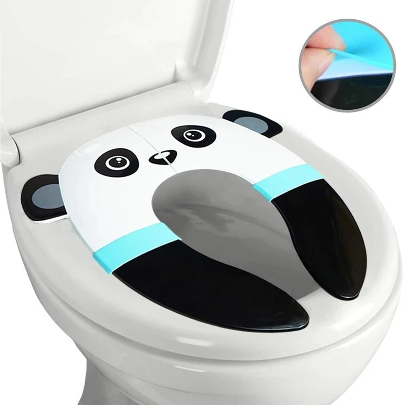 

Baby Travel Potty Portable Potty Toilet Foldable Training Seat For Toddler Boys Girls Camping WC Children's Pot Cute Cartoon 1-6