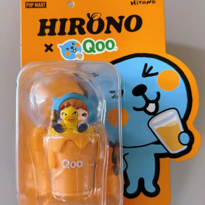 POP MART Hirono X Qoo Blush After Drinking Series: Светящаяся настольная фигурка-сюрприз (коллекционная игрушка, подарок) (art.: 3920dc100fd92) - 3920dc100fd92