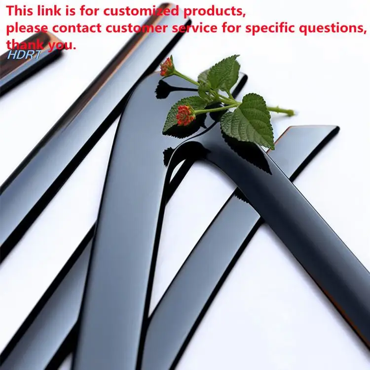 Автомобильная краска для выпечки яркая черная отделка окна индивидуальная