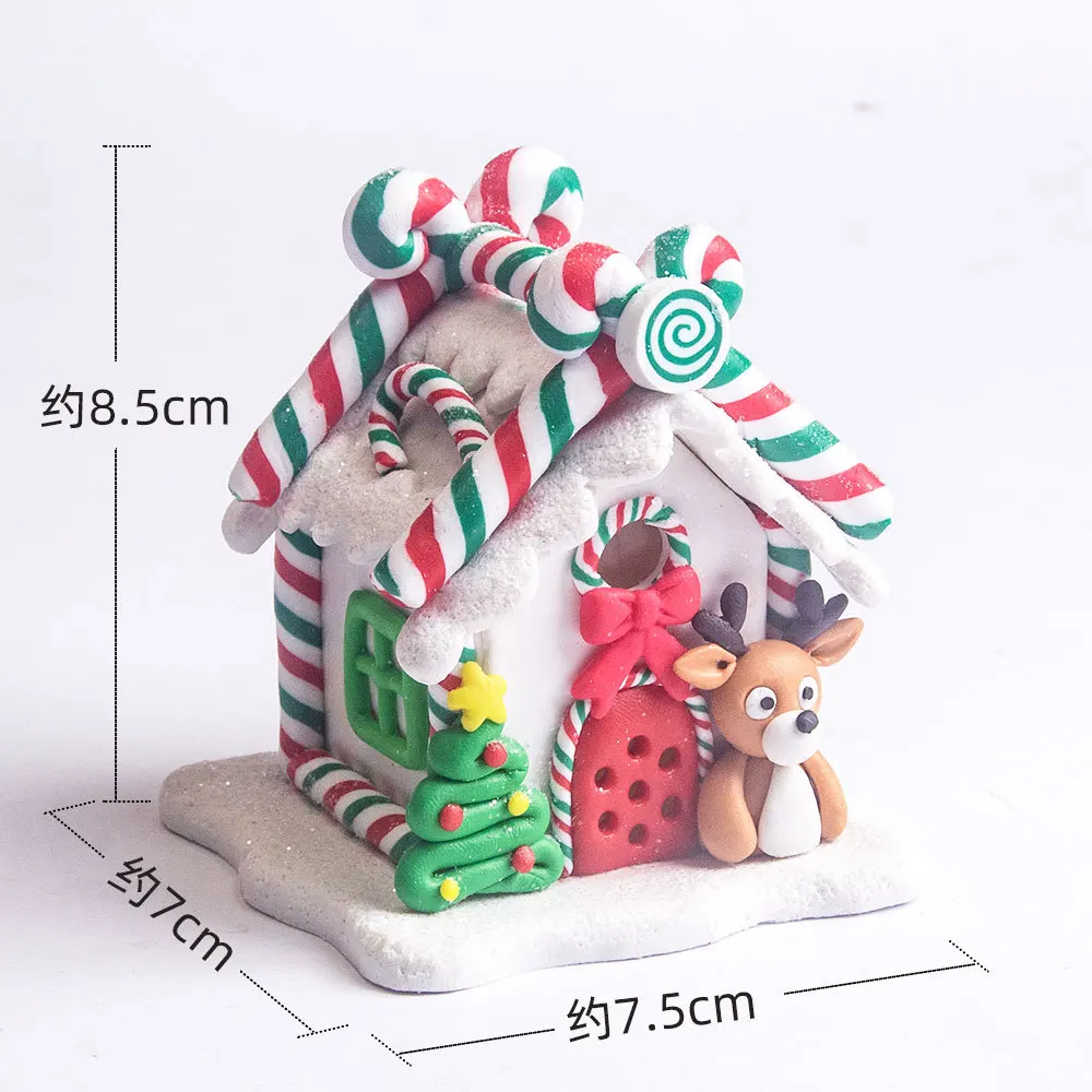 

MOONBIFFY Акриловый кулон для елки Gingerbread House