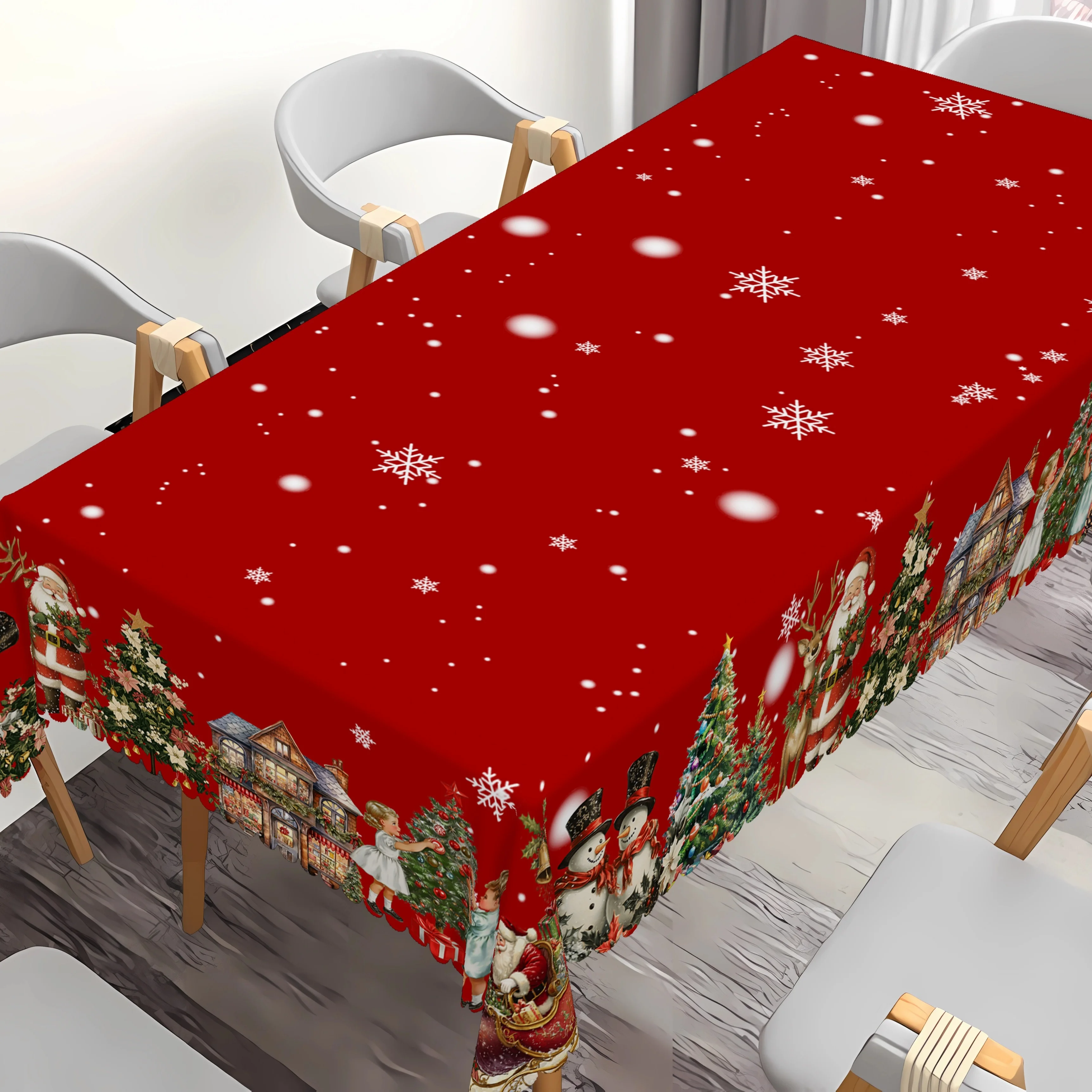 

Лен скатерть современная водонепроницаемая