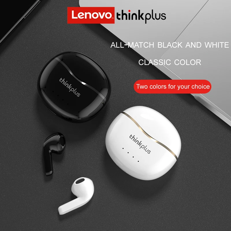 Новинка, оригинальные наушники Lenovo X16 TWS, Bluetooth 5,2, наушники-вкладыши, беспроводные наушники, спортивные стереонаушники с двойным HD микрофоно...