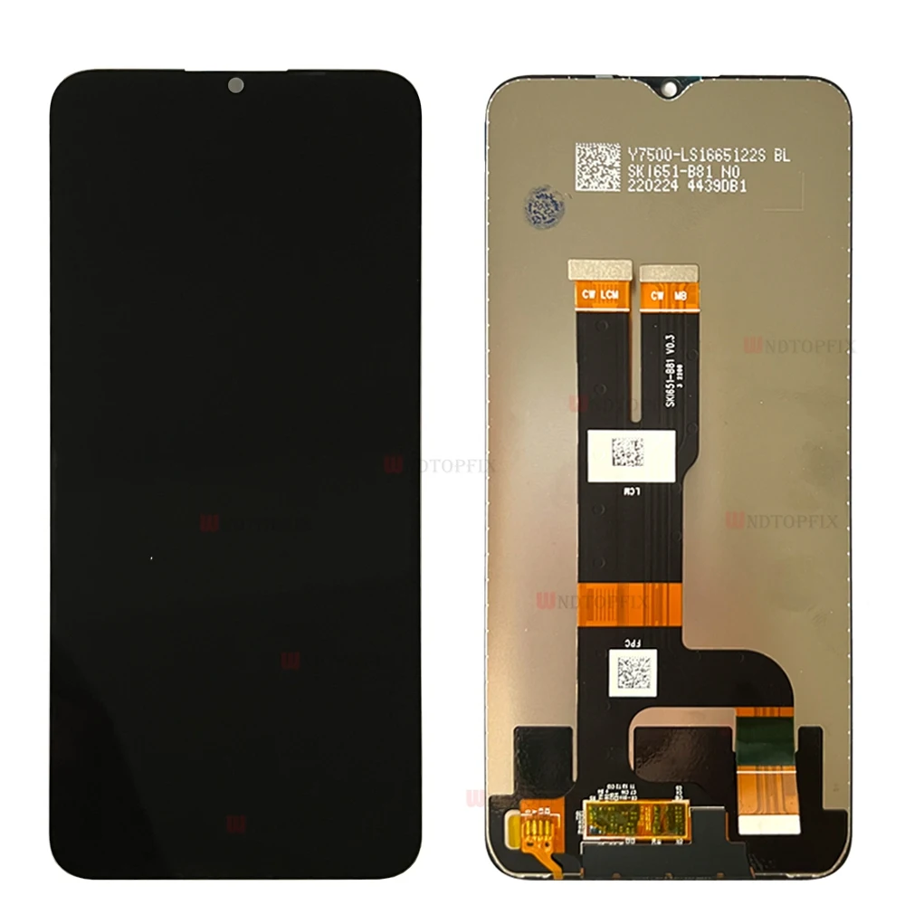 100 tested for oppo realme c31 rmx3501 lcd display touch screen digitizer assembly replacement screen phone 6 5 realme c31 lcd free global shipping