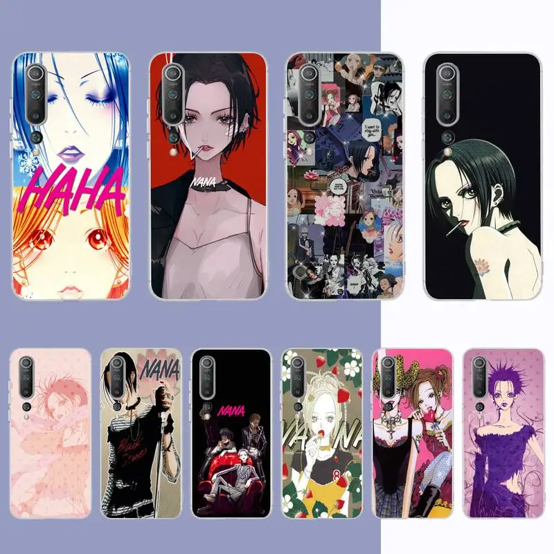 

Nana Osaki Anime Phone Case for Samsung S21 A10 for Redmi Note 7 9 for Huawei P30Pro Honor 8X 10i cover