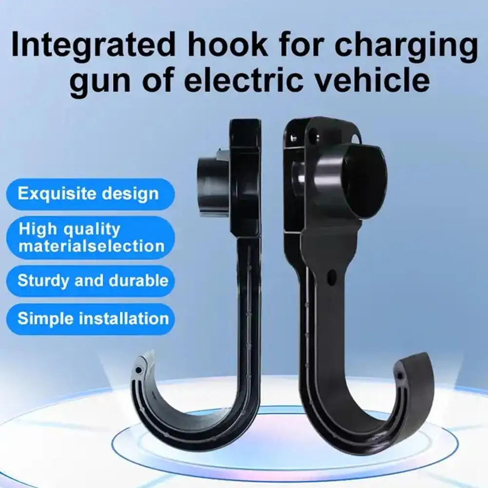 

Держатель зарядного кабеля EV, зарядное устройство для электромобилей Wallbox с держателем крючка для стандартного зарядного устройства типа 1 type 2 GBT