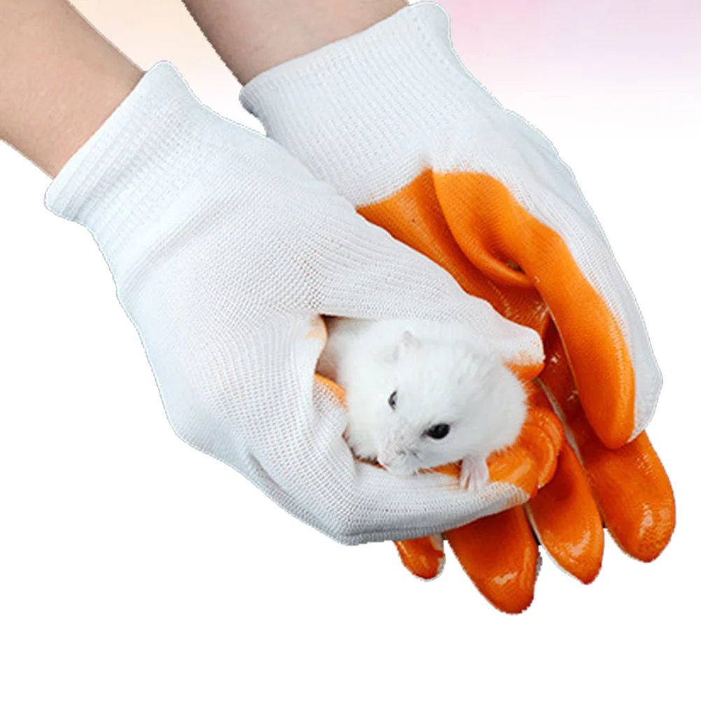 

Anti Pet Bite Glove Knit Gloves Animals Handling Protection Hamster Anti-scratch Hedgehog