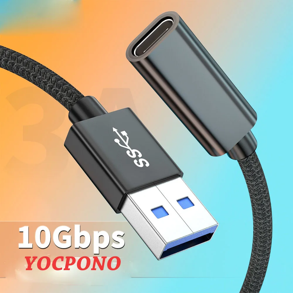 YOCPONO Type-c Data Cable Type-CPD Fast Charging Is Suitable For Mobile Phone Data Cable USB Extension Cable