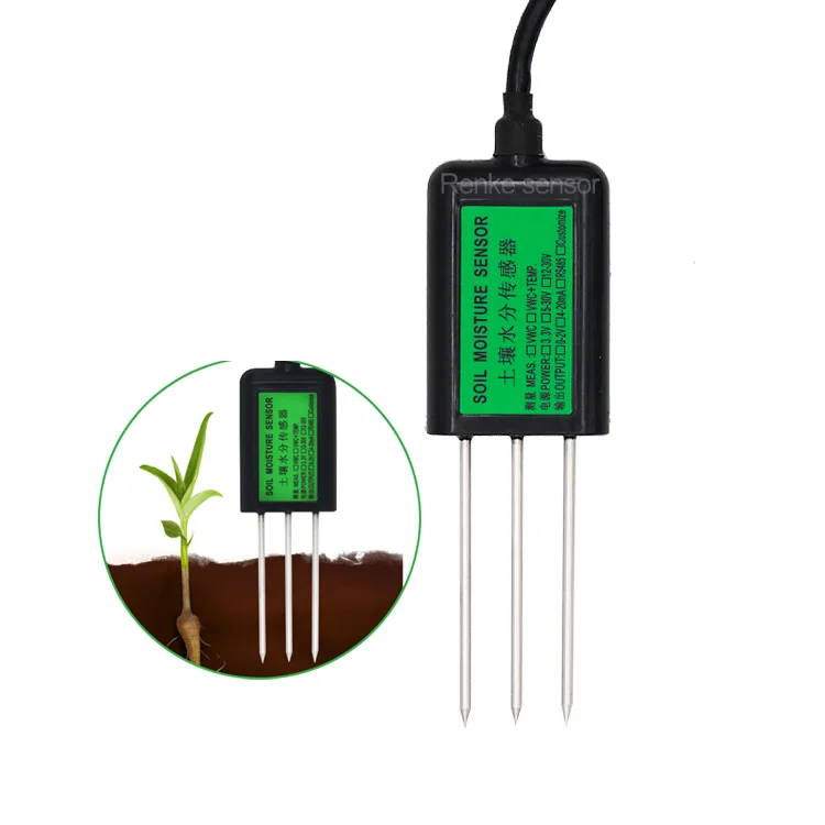 

High Precision RS485 Analog Soil Humidity Teater Soil Moisture Sensor with Probe