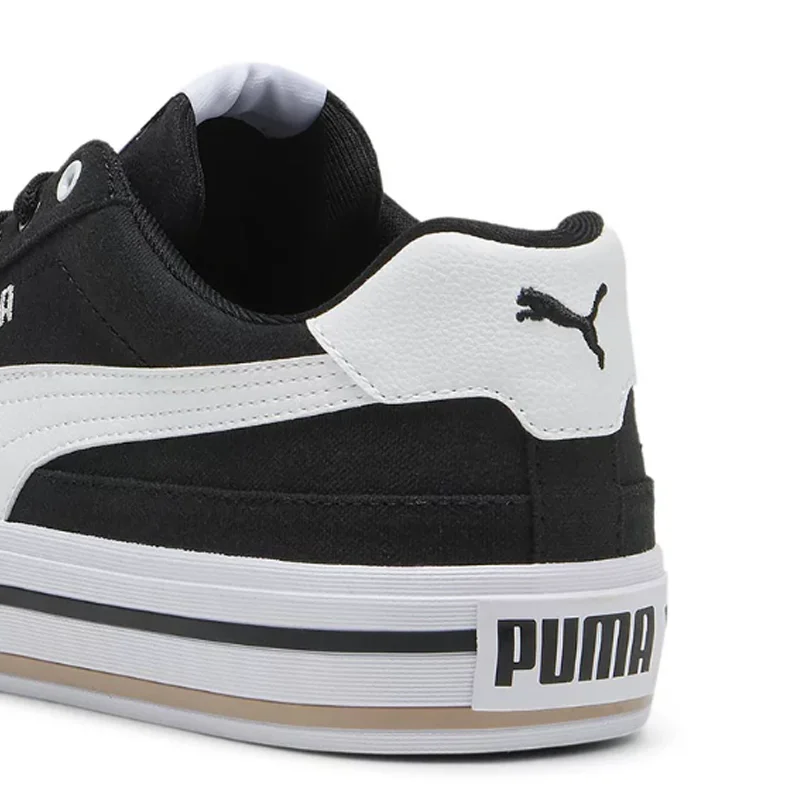 PUMA Court Classic Vulc FS унисекс 2026 Новые низкие повседневные кроссовки черно-белые 396353-03 (art.: 3920dae01ff39) - 3920dae01ff39