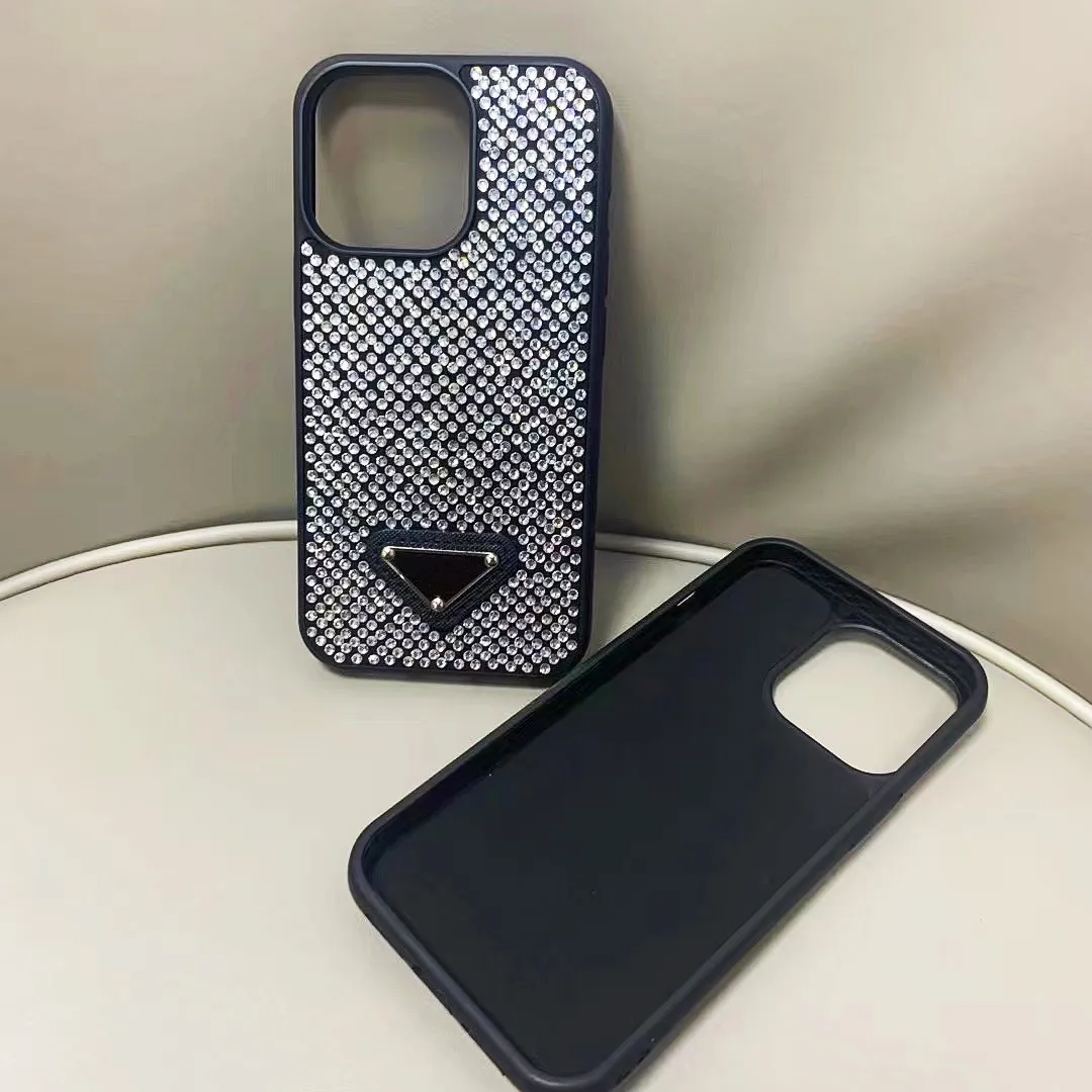 

Luxury Bling Glitter Diamond Phone Case For iPhone 13 Pro Max 12 i 11 ProMax Back Shell Girly Shiny Rhinestone Cover