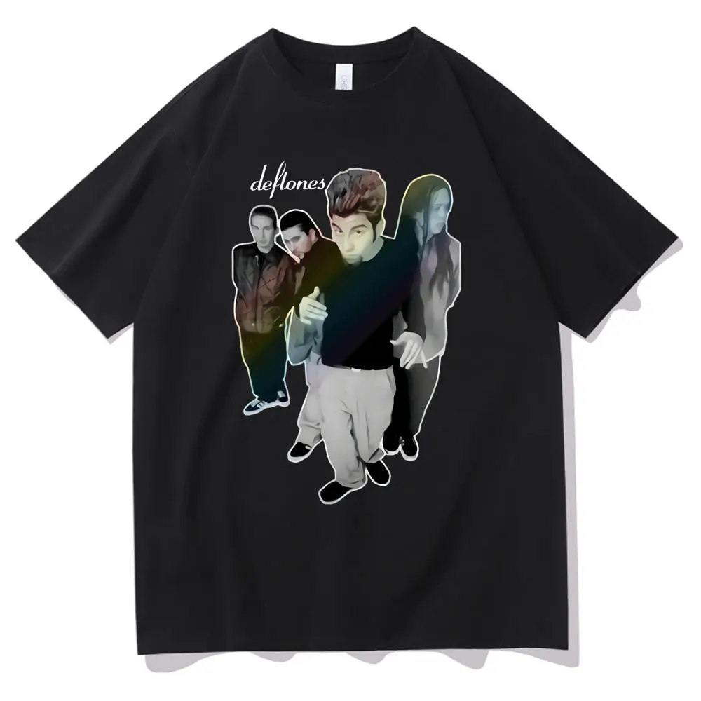 

Rare Deftones Vintage Graphic Printed T Shirt Men Women Alternative Rap Metals T-shirt Men's Heavy Metal Tshirt Man Cotton Tees