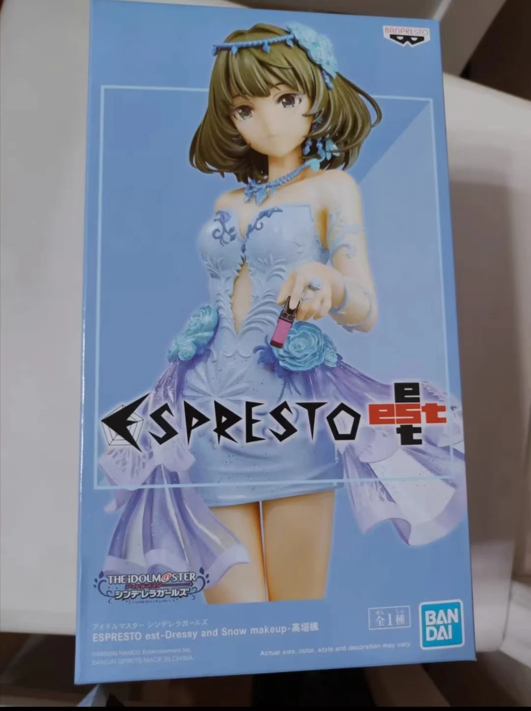 

В наличии 100% Оригинальная фигурка Banpresto ESPRESTO est Takagaki Kaede из ПВХ в коробке, искусственные игрушки для мальчиков, подарок