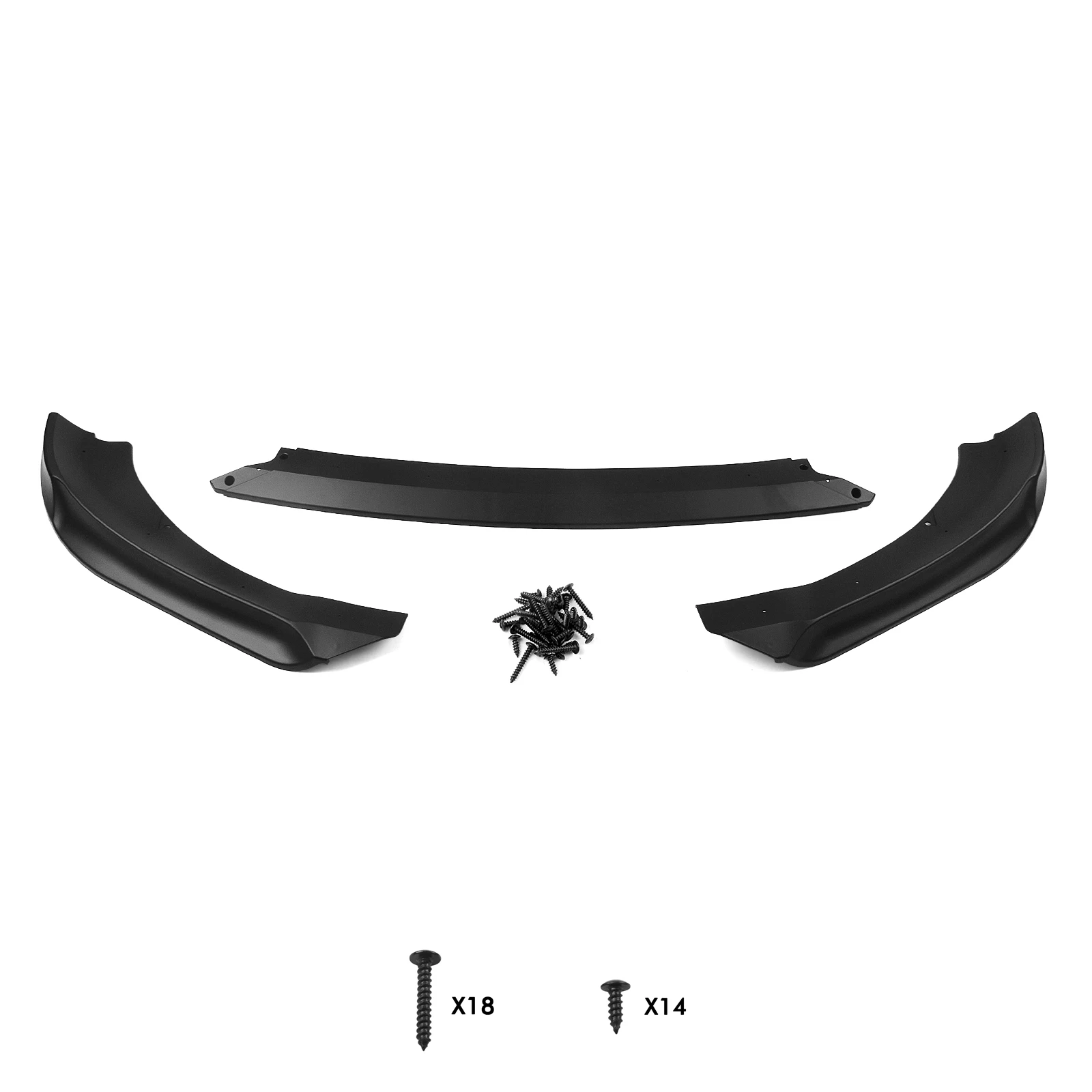 

Для Hyundai Genesis Coupe 2-дверный 2013-2016 передний бампер спойлер для губ из углеродного волокна/глянцевый/матовый черный нижний сплиттер