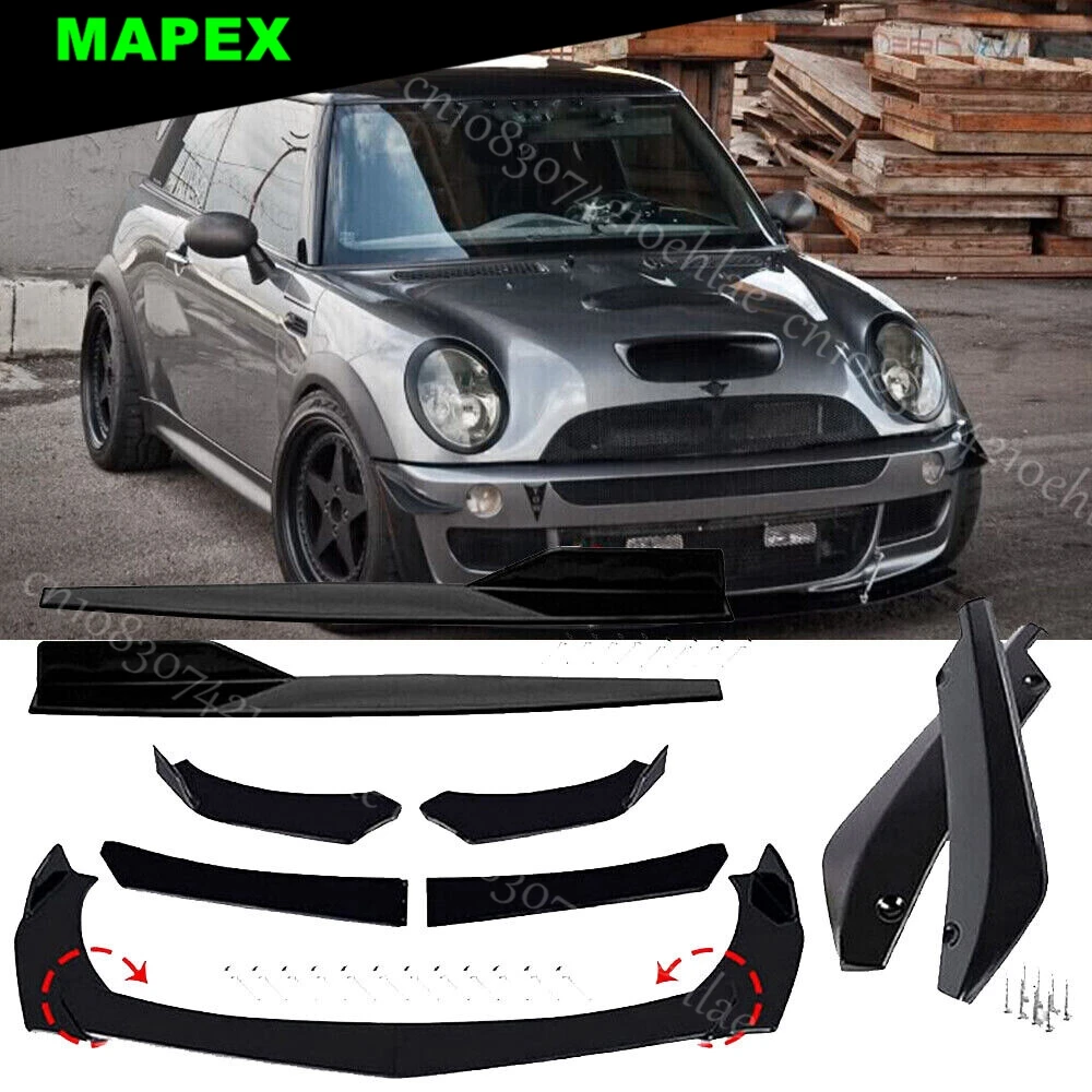 Фото Передний бампер, спойлер, сплиттер + боковые юбки для Mini Cooper S R53 R56 R60 F56 №1