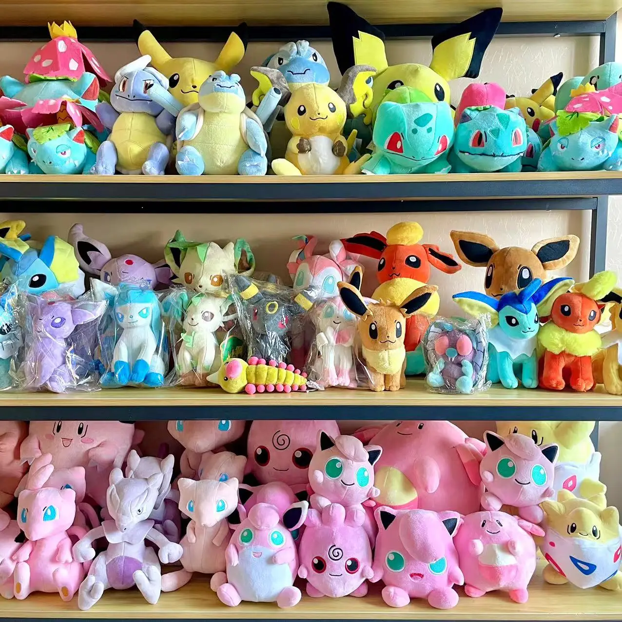 20cm Pokemon Pichu Wartortle Jigglypuff Dolls Cartoon Charizard Igglybuff Bulbasaur Squirtle Raichu Plush Toys Christmas Gifts
