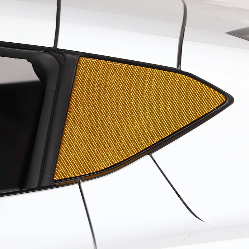 

Для Chevrolet Corvette C8 Z51 Z06 2020-24, мягкое углеродное волокно, искусственное волокно, солнцезащитный козырек, декоративная наклейка, автомобильные аксессуары