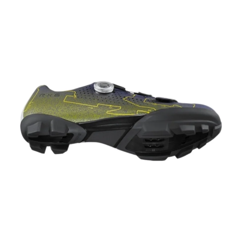 Велотуфли Shimano SH-RX600 GRAVEL с усиленной карбоновой подошвой SPD, цвета: черныйчерный, широкиесеребристыезеленые, оригинал (art.: 3920da614aeca) - 3920da614aeca