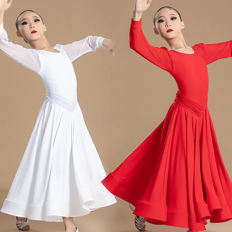 Стандартное платье для бальных танцев современный костюм соревнований вальса