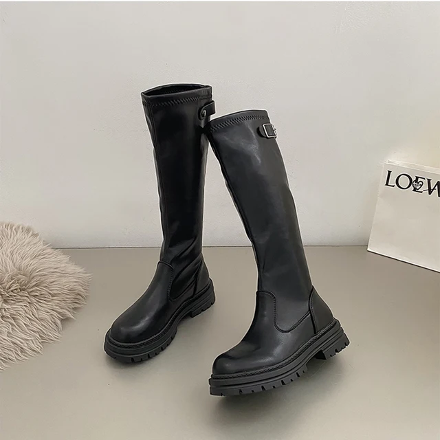 New Winter Women Long Boots Platform 