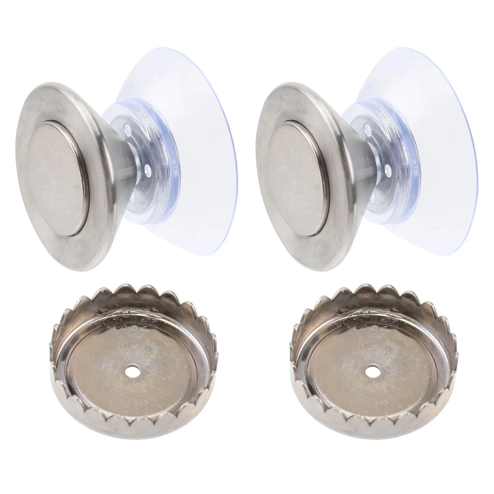 

2 Sets of Magnetic Soap Suction Holders Soap Bar Holder Soap Saver for Home