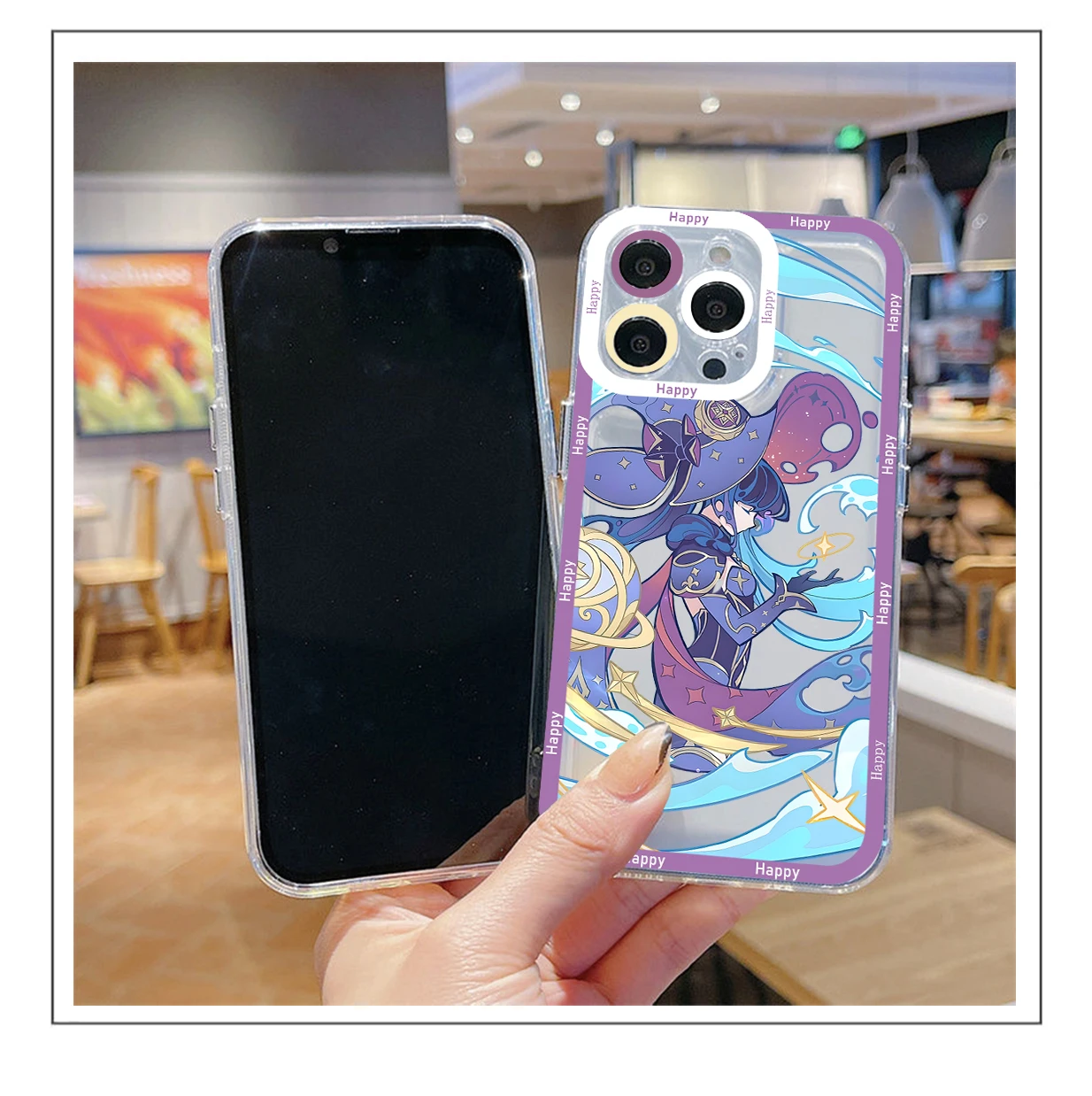Game Genshin Impact Kazuha Phone Case for IPhone 14 13 12 Mini 11 Pro Max X XR XS 7 8 Plus Soft Silicone Transparent Cover GIft
