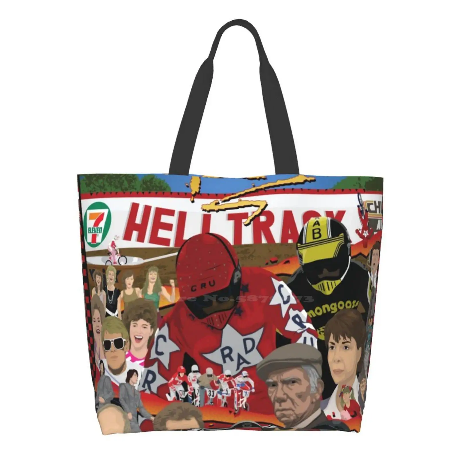 

Rad Poster - Bmx Tribute - Full Color - All Cast Handbags Shoulder Bags Large size Rad Rad 1986 Rad Bmx Bmx Cru Jones 80S