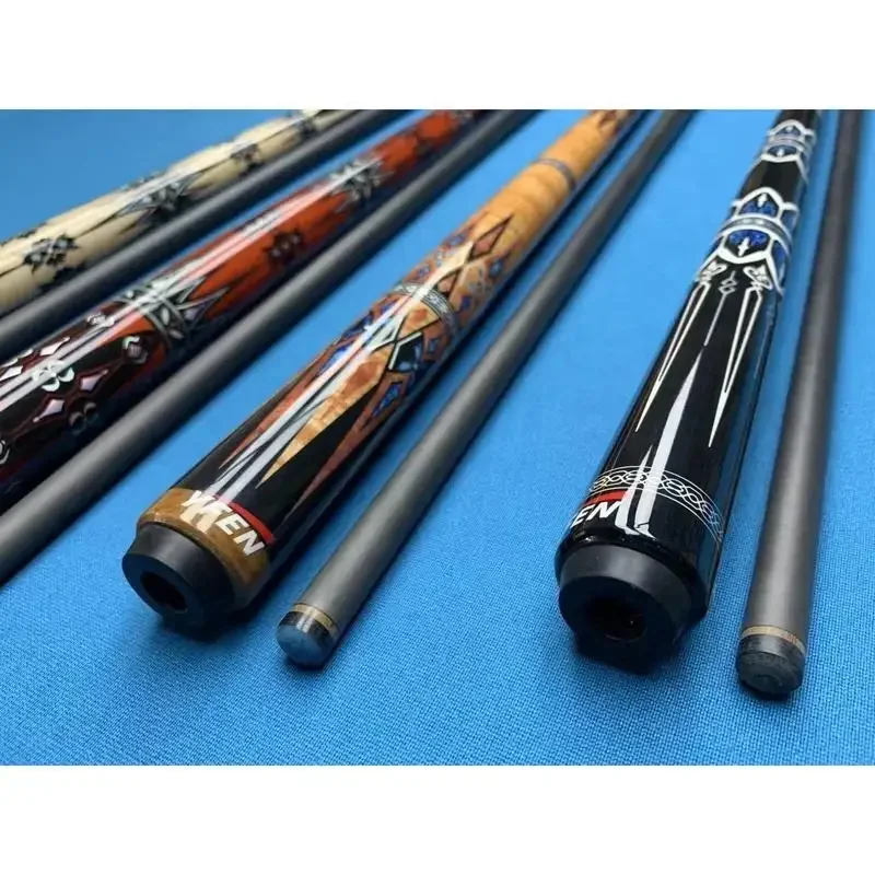 Высококачественный бильярдный кий Yfen 58 дюймов из углеродного волокна 12 5 мм/11 мм