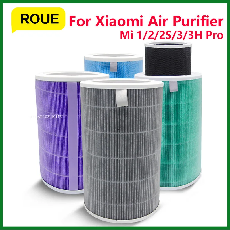 

Air Filter for Xiaomi Air Purifier Mi 1/2/2S/3/3H Pro Air Purifier Carbon HEPA Replacement Filter Anti Bacteria Formaldehyd
