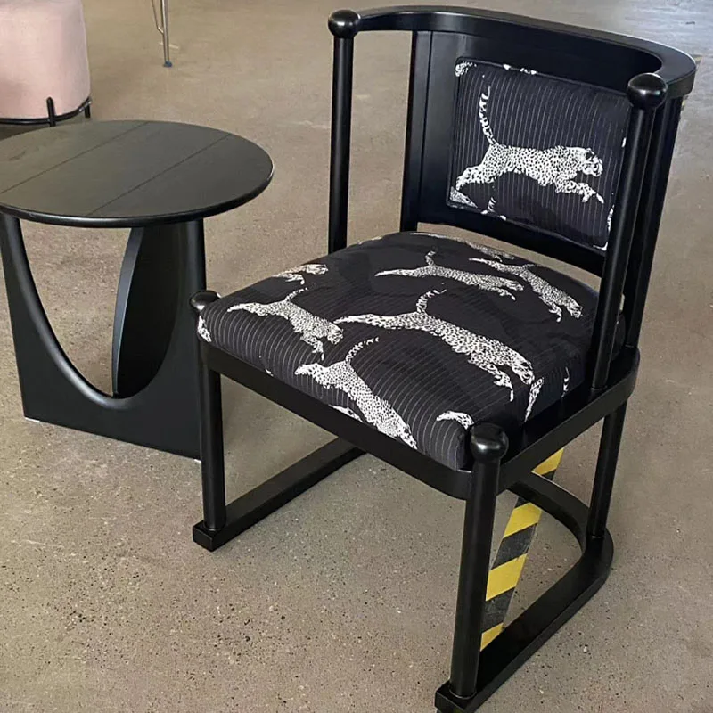 Обеденный стул с черными ножками стулья для кафе гостиной роскошные обеденные