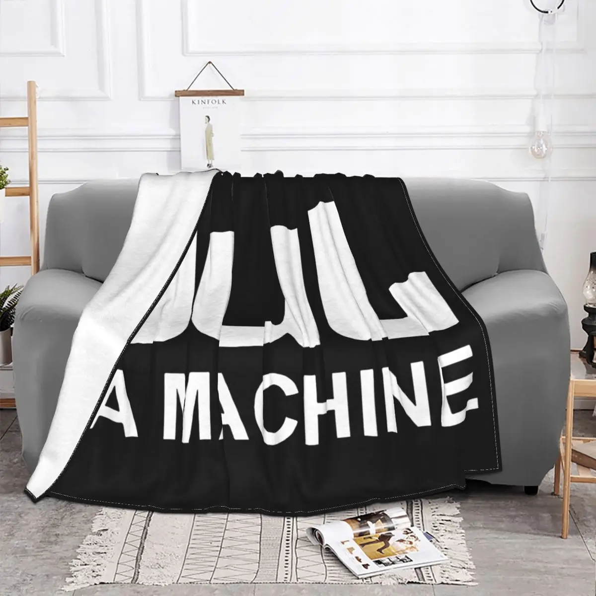 Персонализированное одеяло Chanteur Jul La Machine покрывало на кровать толстое