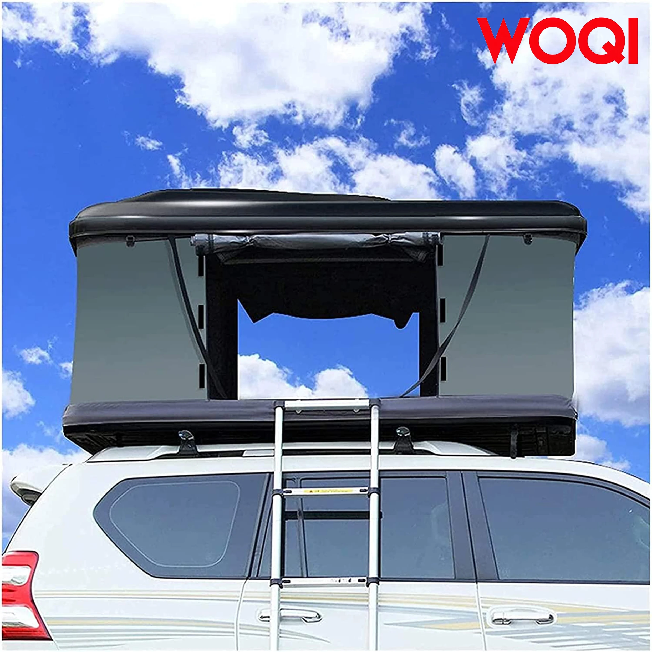 Палатка для кемпинга на крыше автомобиля WOQI с жестким корпусом, складная, для внедорожников и пикапов, для активного отдыха на природе (art.: 3920d9ff8a202) - 3920d9ff8a202
