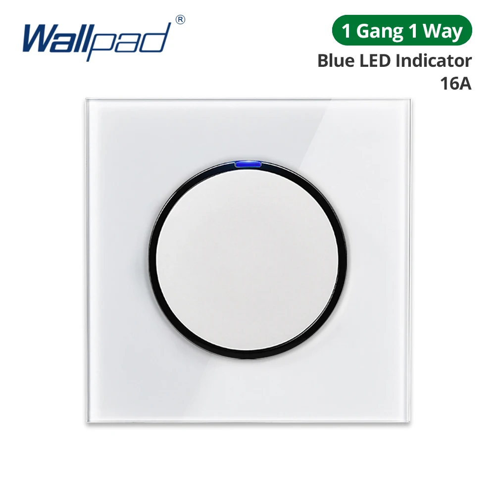 

Wallpad Кнопочный настенный выключатель со светодиодом