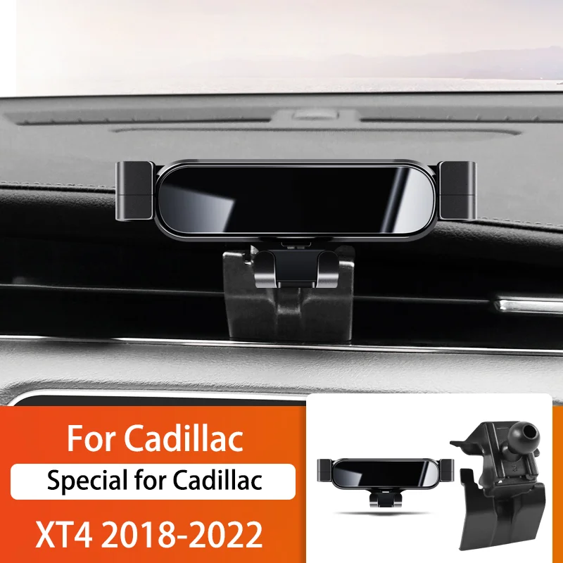 

Автомобильный держатель для Cadillac XT4 2018-2022, вращающийся на 360 градусов, специальный кронштейн с креплением для GPS, аксессуары для навигации