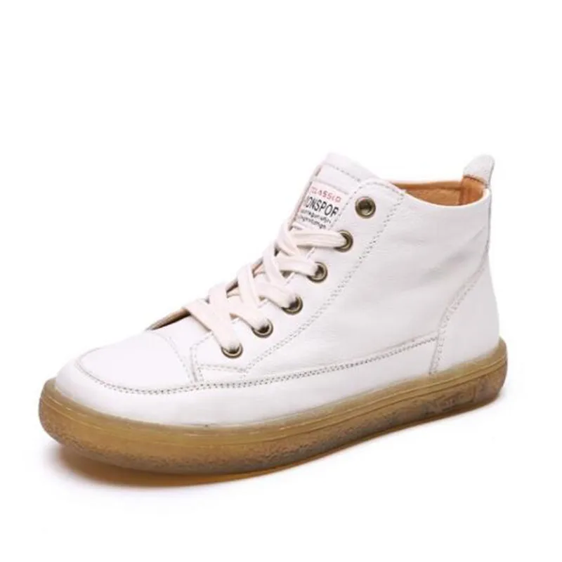 

Vintage Style Genuine Leather Women Boots Flat Booties Soft Cowhide Women's Shoes Ankle Boots zapatos mujer